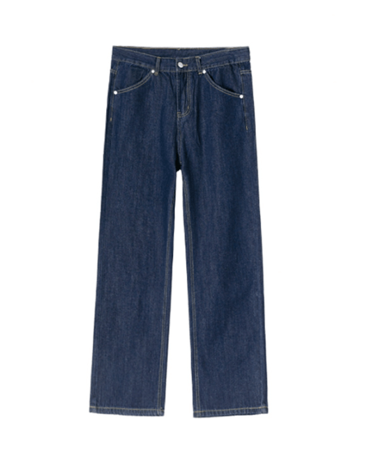 Japanese Brand × Jean Japanese trend loose straight street wide-leg casual jeans Size US 32 / EU 48 - 5 Thumbnail