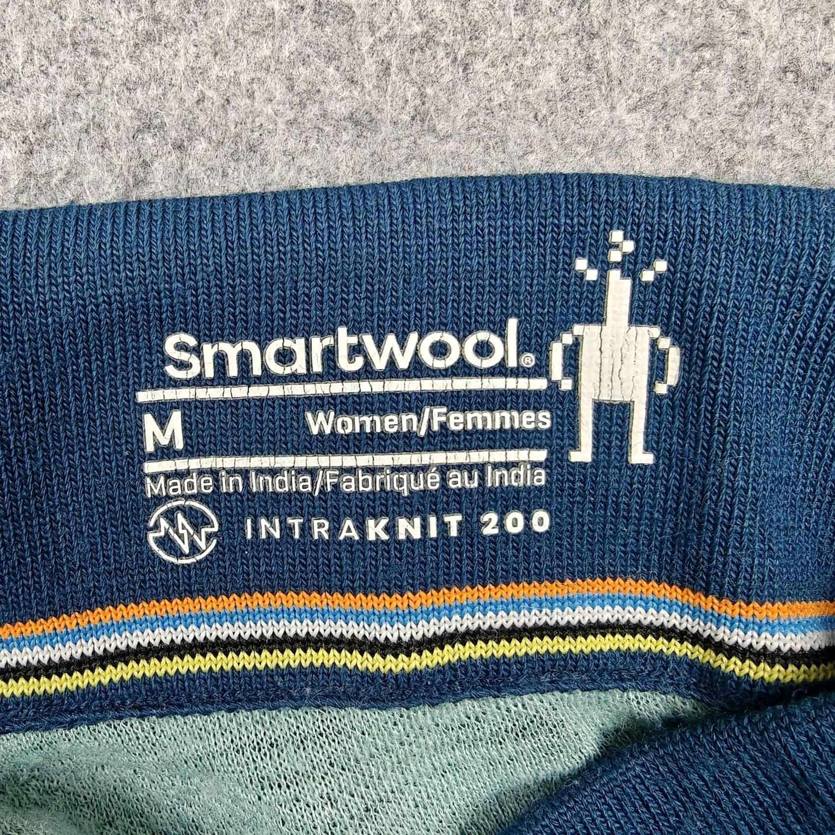 Smartwool Smartwool Leggings Womens Medium Blue Intraknit 200 Thermal Ankle Base Layer Size 32" / US 10 / IT 46 - 3 Thumbnail