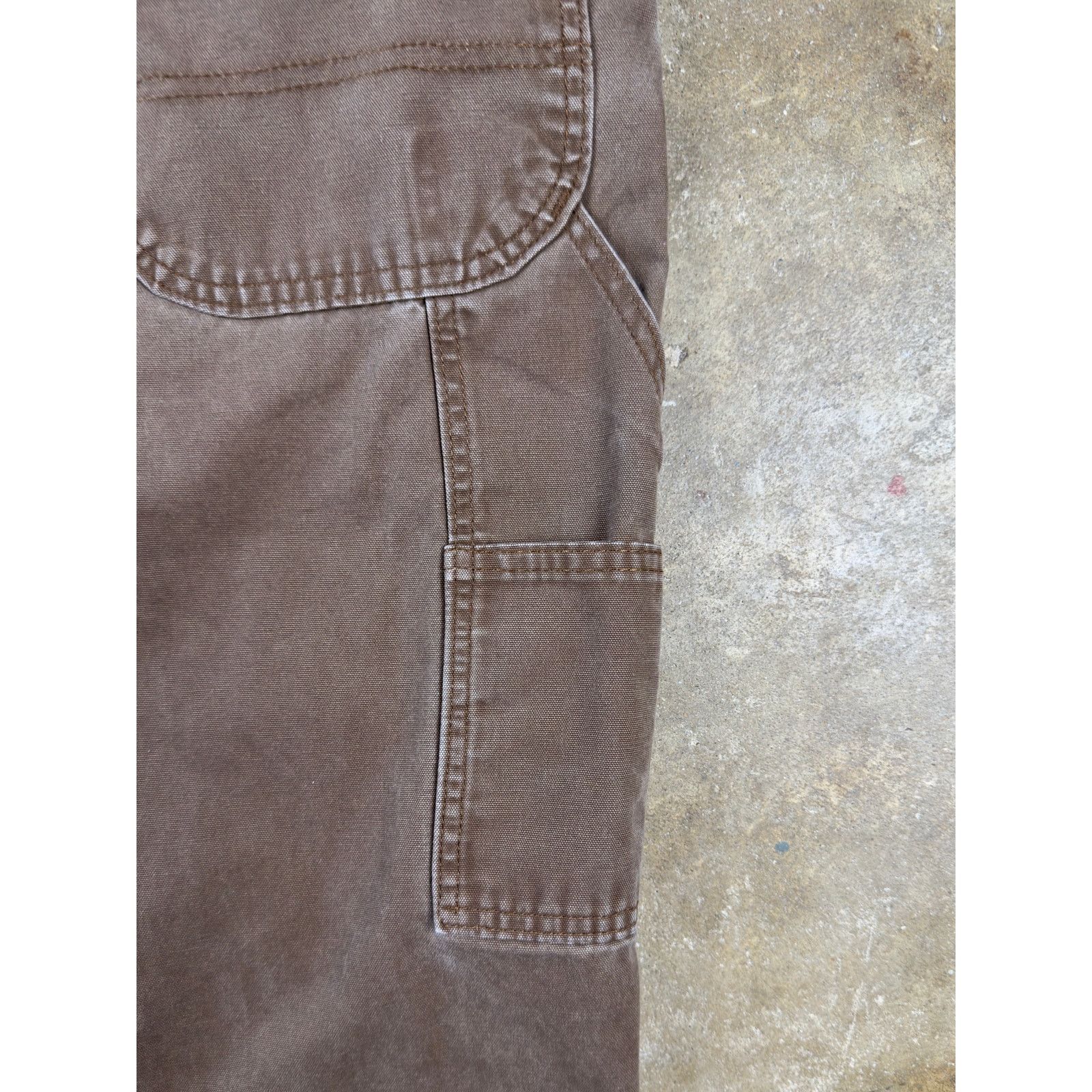 Dickies Dickies Carpenter Pants Men’s 40x32 Brown Workwear Relaxed Size US 41 - 10 Thumbnail