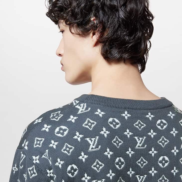 Louis Vuitton Gradient Cotton Crewneck Size US XL / EU 56 / 4 - 3 Thumbnail