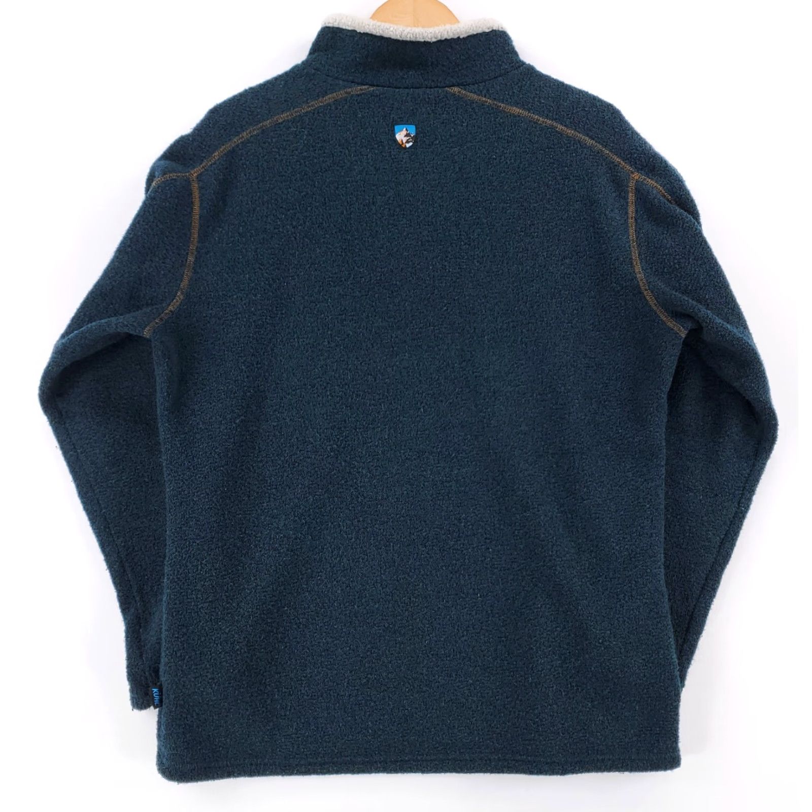 Vintage VINTAGE? No. Kuhl Alfpaca Fleece 1/4 Zip Pullover Shirt Blue Long Sleeve Mens L Size US L / EU 52-54 / 3 - 3 Thumbnail