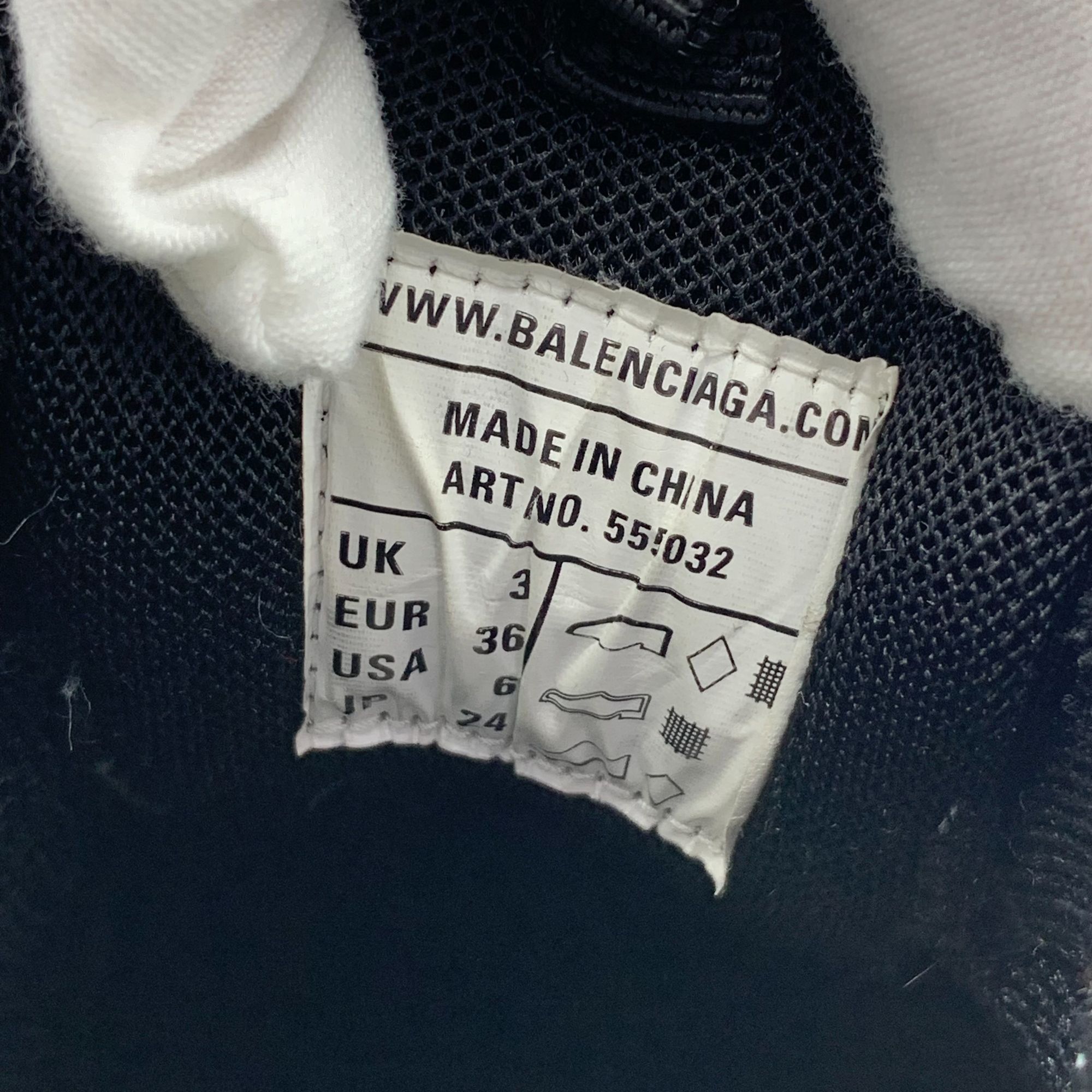 Balenciaga Balenciaga Track Sneakers Black & White Size US 6 / IT 36 - 8 Thumbnail