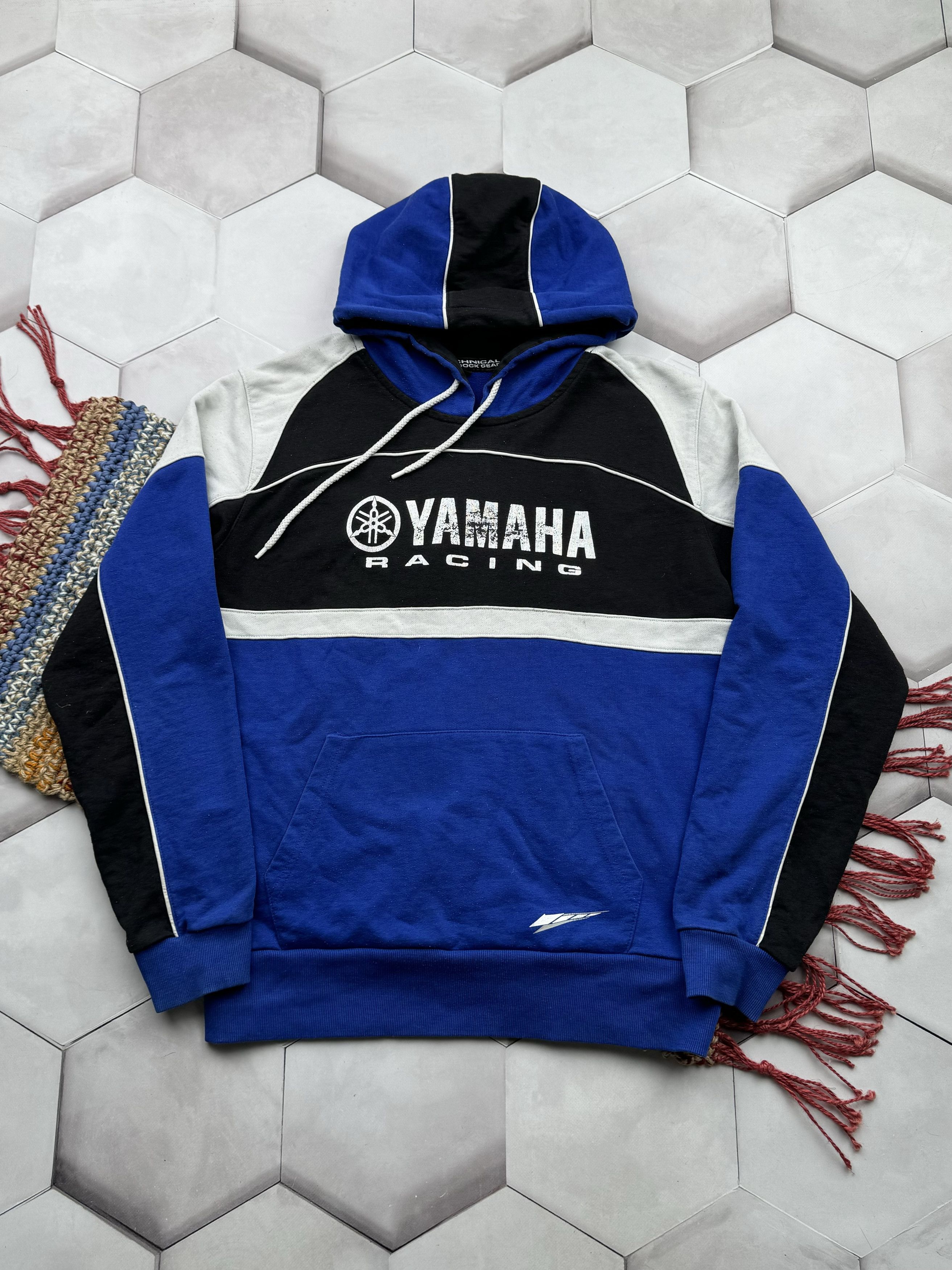 Vintage Yamaha 90's Racing Hoodie Size US XL / EU 56 / 4 - 1 Thumbnail