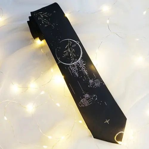 Japanese Brand Outdoor fashion twelve constellations embroidered neck tie Size ONE SIZE - 2 Thumbnail