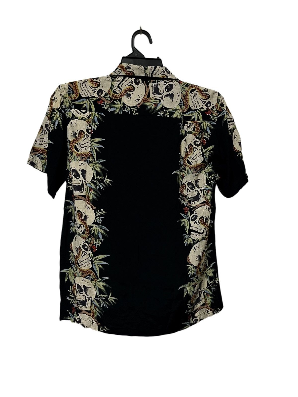Japanese Brand × Vintage 🔥Vtg Rayon Shirt By Houston Skull Full Print Size US M / EU 48-50 / 2 - 2 Thumbnail