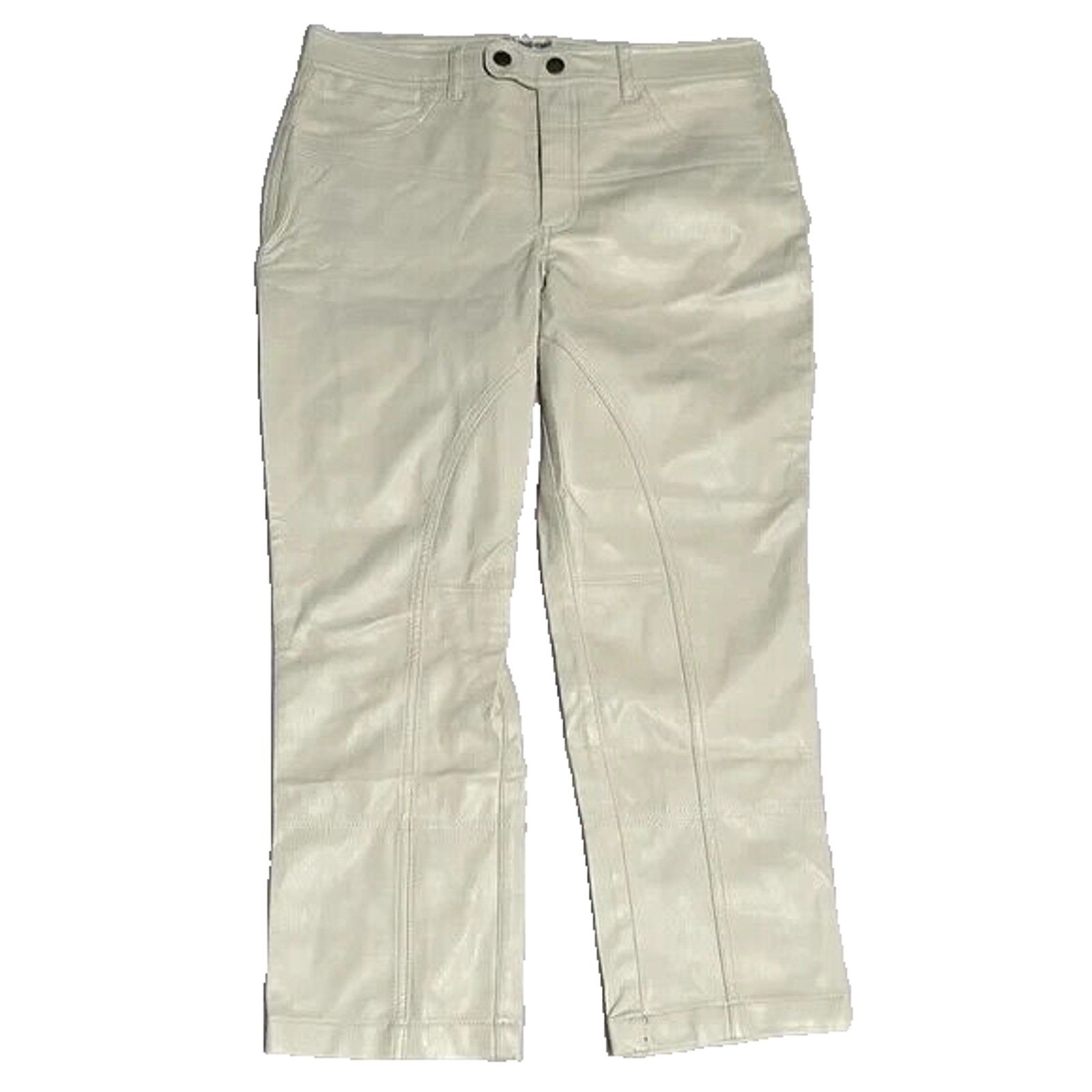 Free People FREE PEOPLE REBEL AT HEART VEGAN LEATHER MOTO PANTS NWT SZ 2 Size 26" / US 2 / IT 38 - 1 Thumbnail