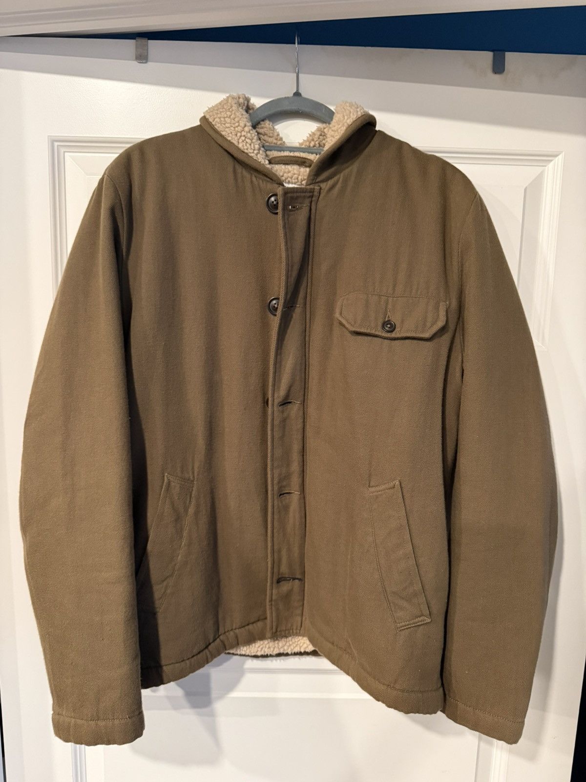 Universal Works N1 Deck Jacket Olive