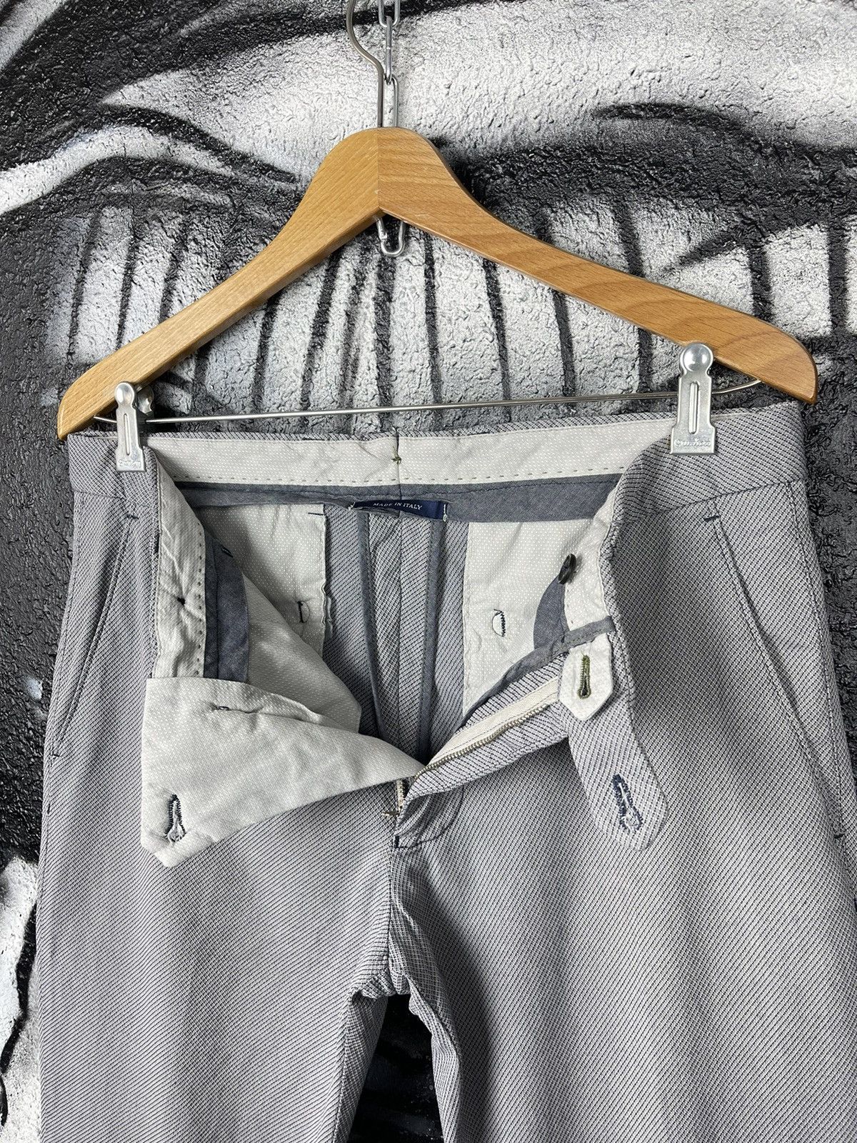 Boggi Boggi Milano Grey Chino Luxury Pants Men’s Size 48 Size US 32 / EU 48 - 12 Thumbnail