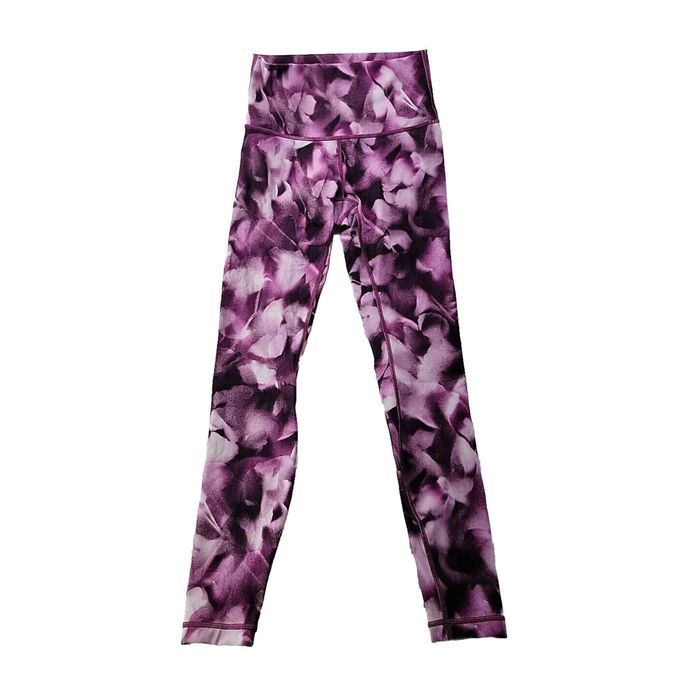 Lululemon Lululemon Wunder Under Luxtreme Women 4 Purple Floral