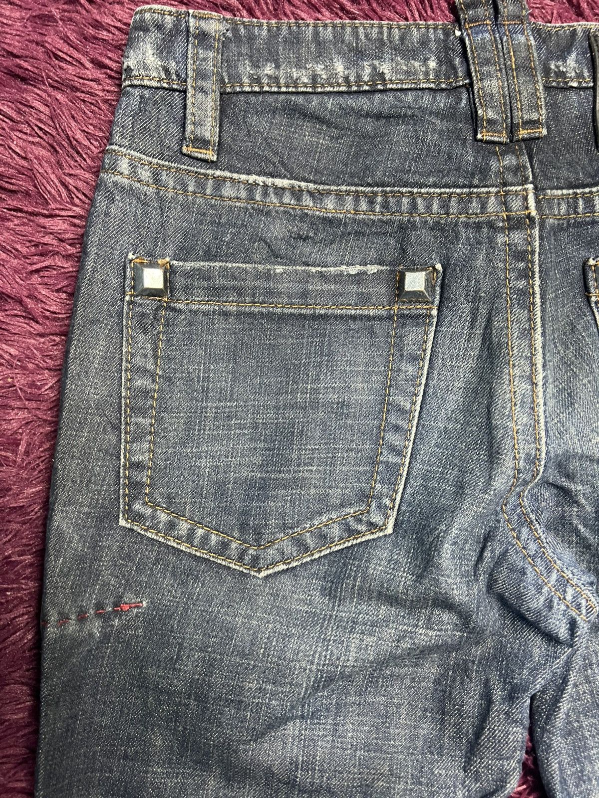 Dsquared2 DSQUARED2 "Faith" Distressed Denim Jeans (45) Size US 44 / EU 60 - 11 Thumbnail