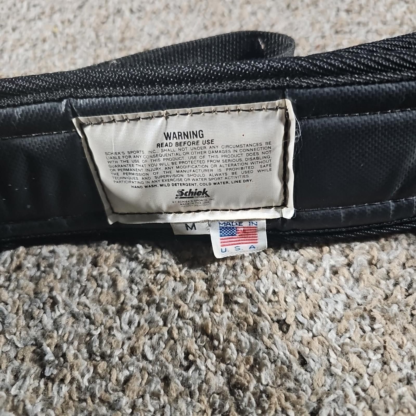 Other Schiek Sports M Nylon Weight Lifting Belt Size ONE SIZE - 3 Thumbnail