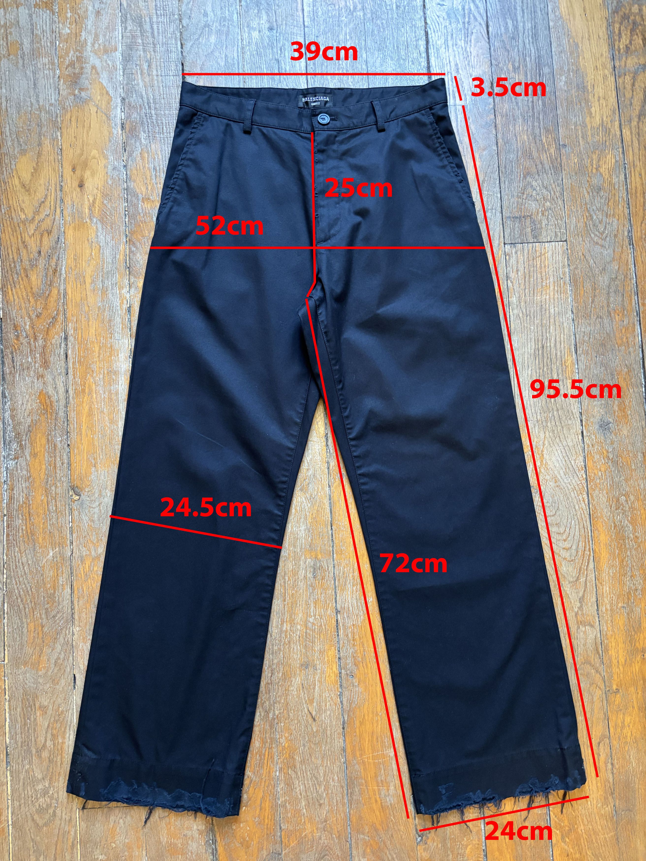 Balenciaga Balenciaga Cropped Pants Black Size US 30 / EU 46 - 13 Thumbnail