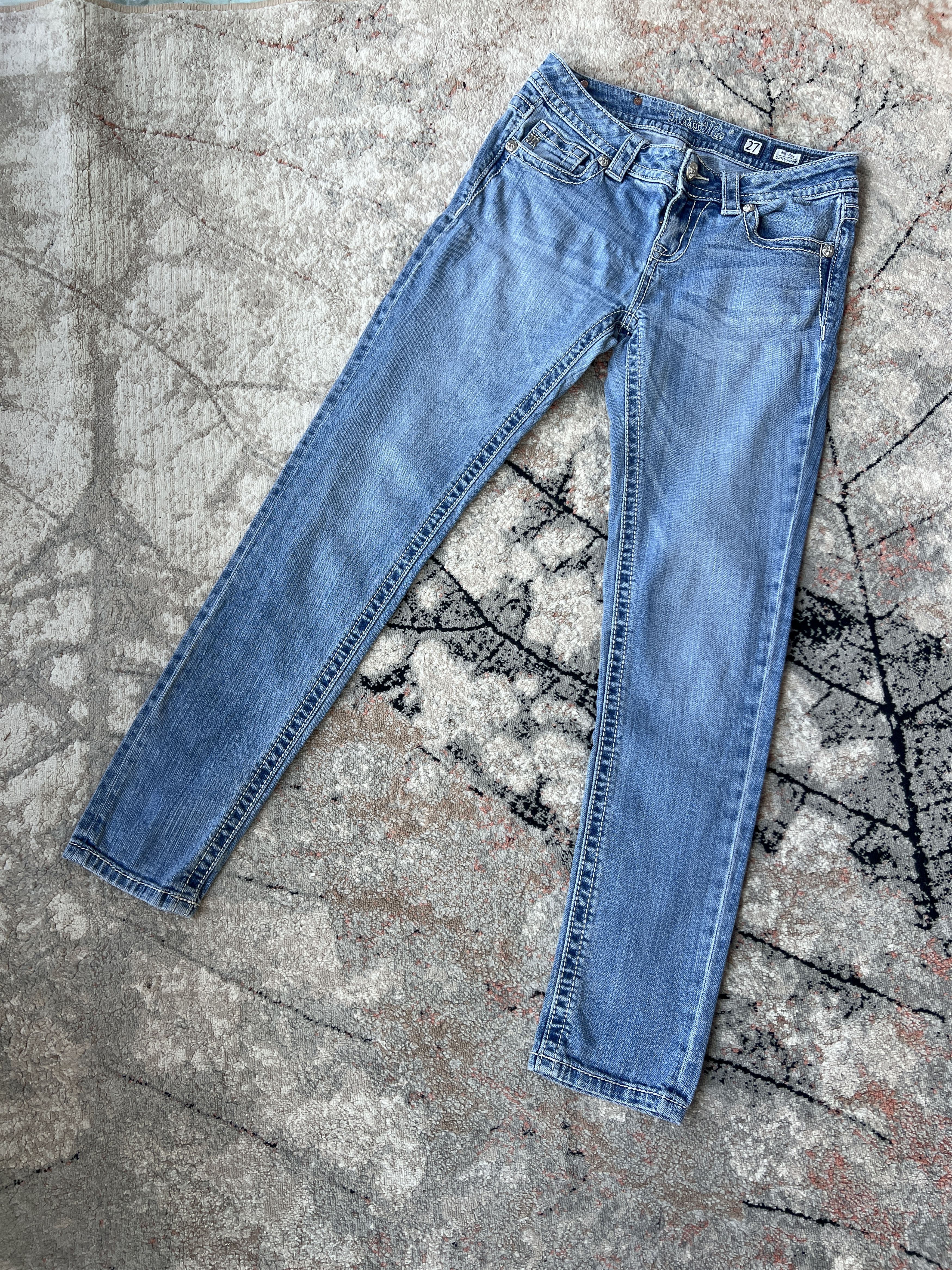 Miss Me × Vintage Miss Me Jeans Size 27" / US 4 / IT 40 - 2 Thumbnail