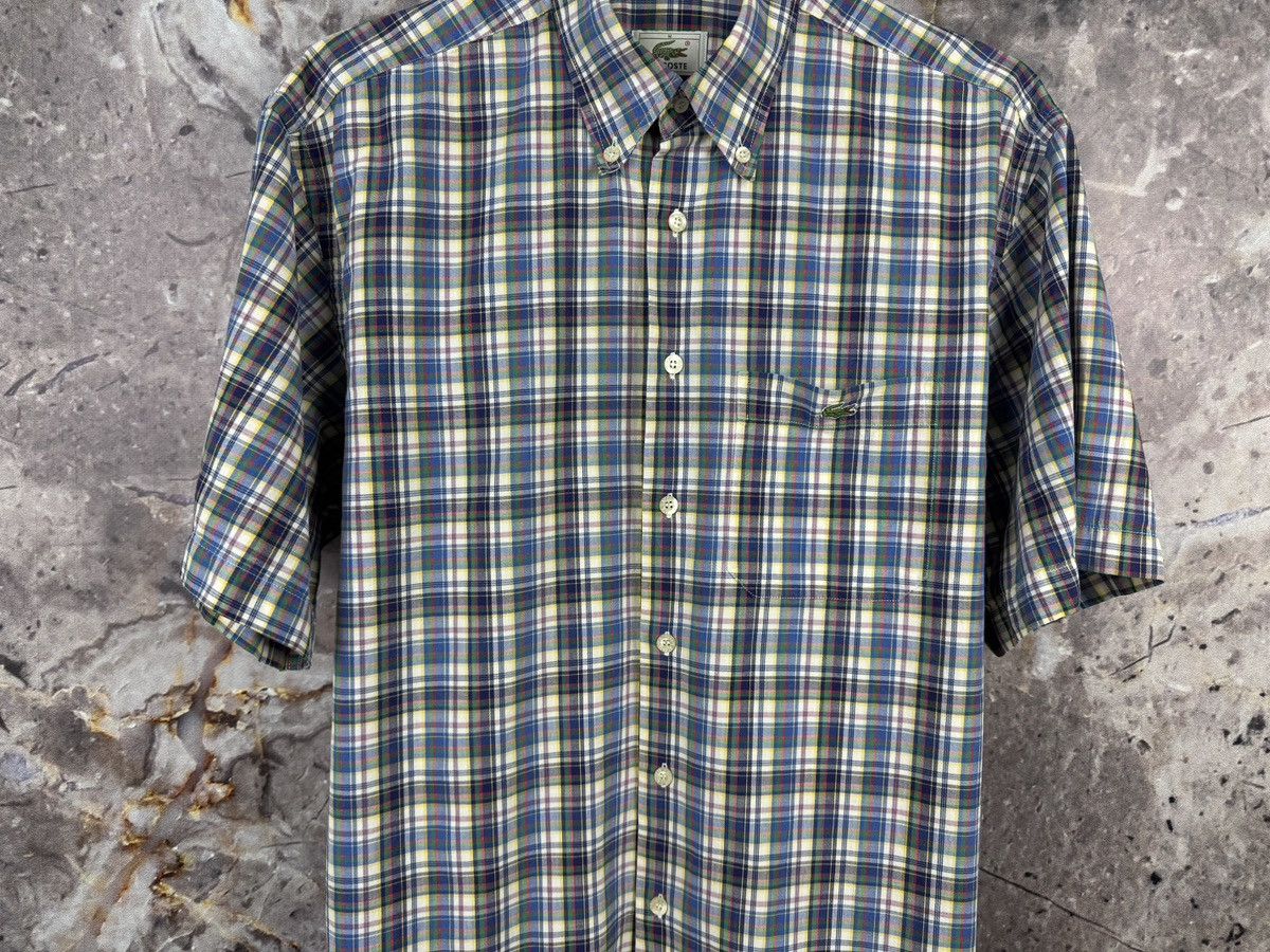 Lacoste Men’s Lacoste Button-Up Short-Sleeve Shirt Size Medium Size US M / EU 48-50 / 2 - 3 Thumbnail