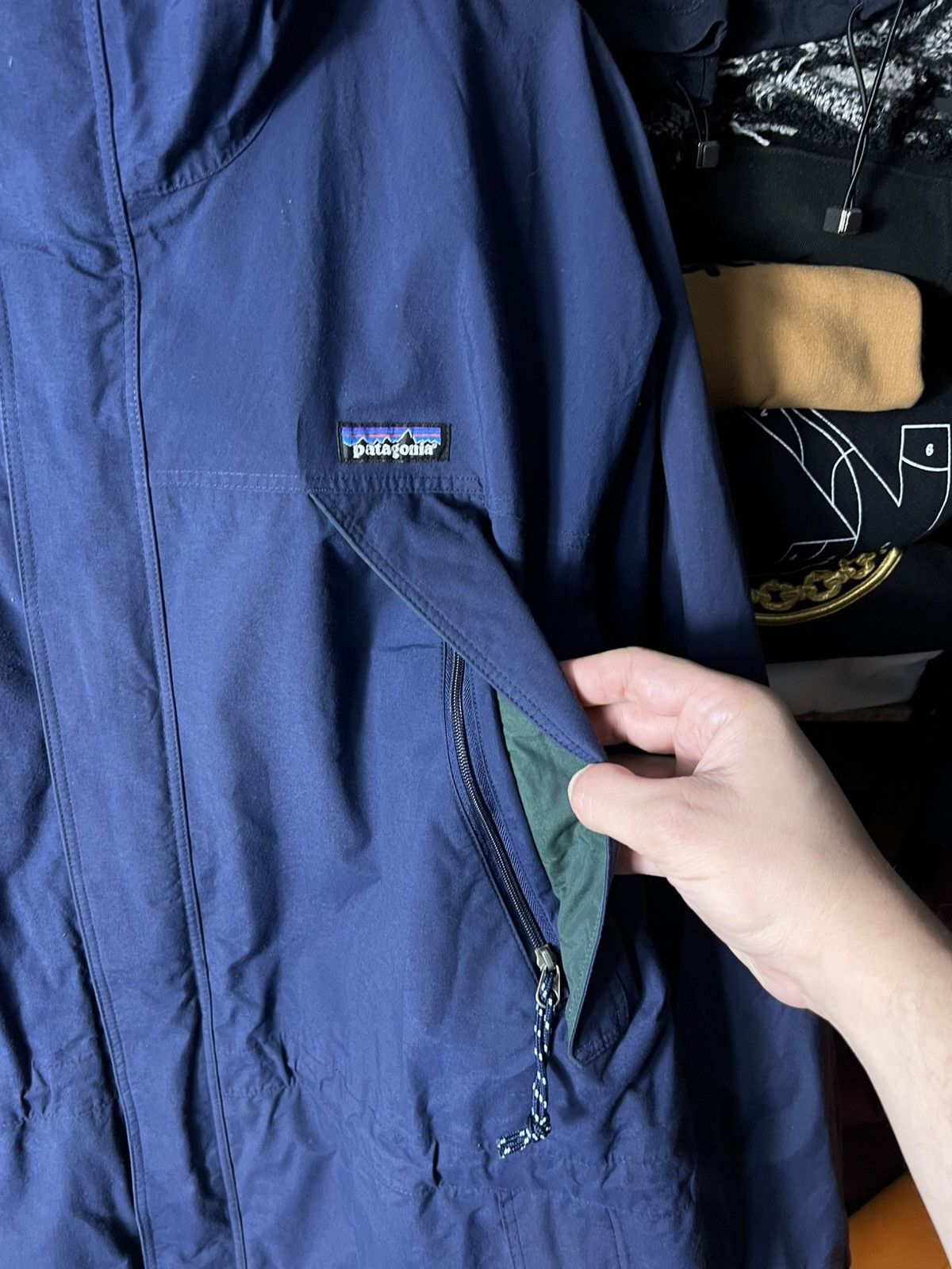 Patagonia 🧭 Patagonia Vintage Shell Jacket — Navy Blue Size L Size US L / EU 52-54 / 3 - 6 Thumbnail