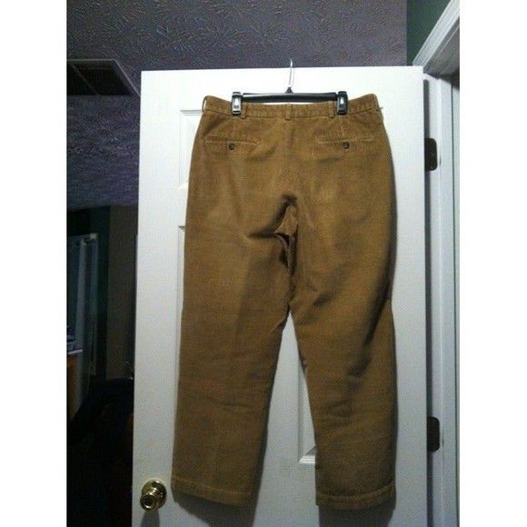 Brooks Brothers BROOKS BROTHERS MEN'S COTTON BLEND CORDUROY PANTS SIZE:36/30 Size US 36 / EU 52 - 8 Thumbnail