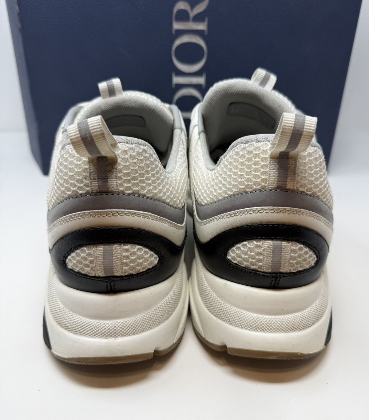 Dior Dior B22 Sneaker White/Black Size US 15 / EU 48 - 5 Thumbnail