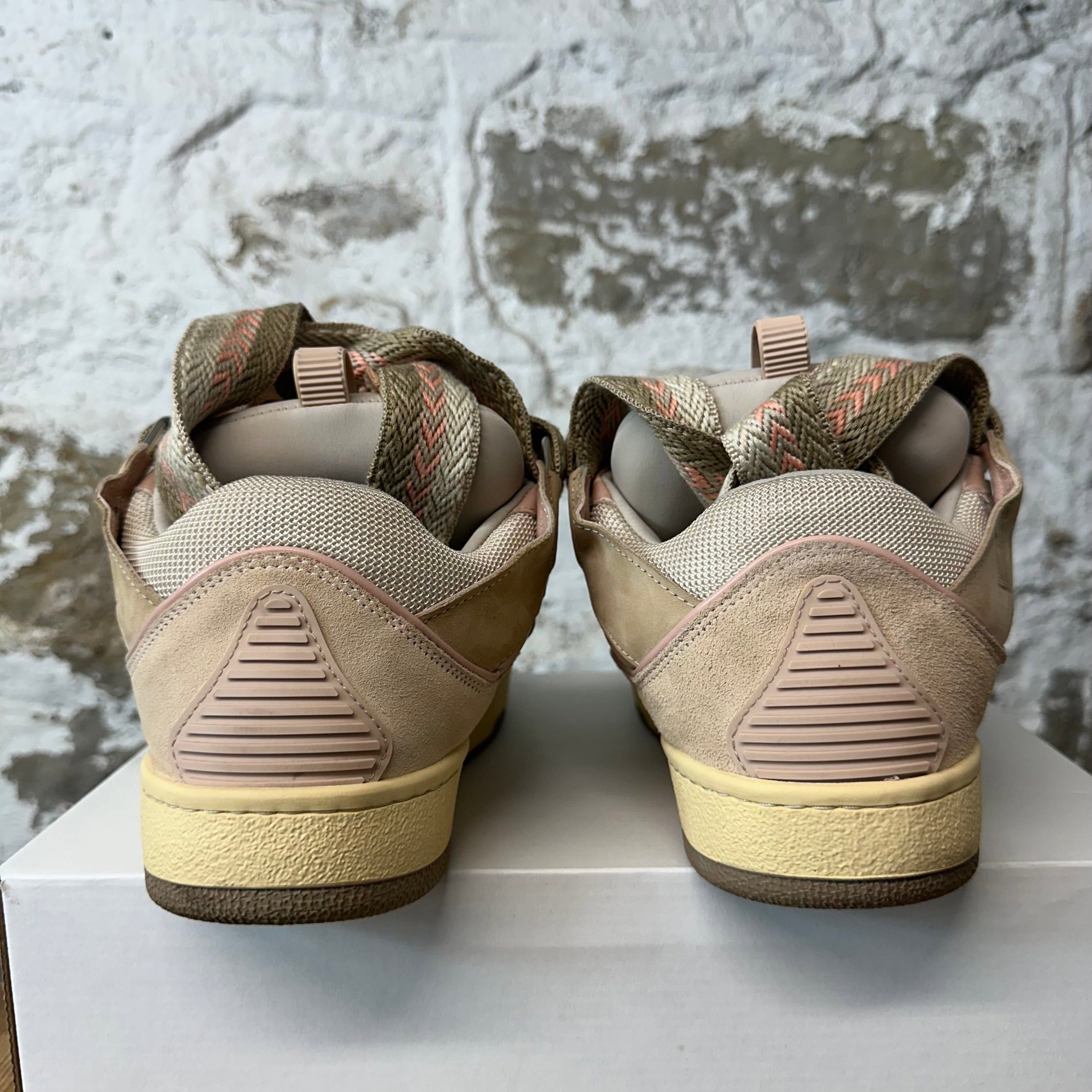 Lanvin Lanvin Curb Beige Pink Sneaker Sz 8 (41) Size US 8 / EU 41 - 5 Thumbnail
