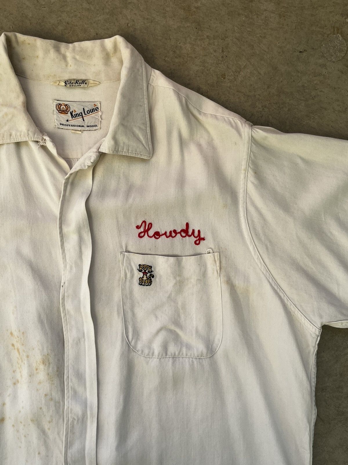 Vintage Vintage 50’s King Louie Chainstitch Shirt Size US M / EU 48-50 / 2 - 3 Thumbnail
