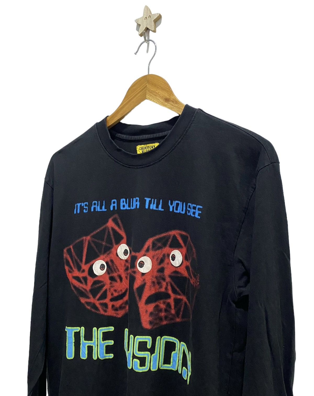 Market Chinatown Market the vision Long Sleeve T-Shirt Size US M / EU 48-50 / 2 - 3 Thumbnail