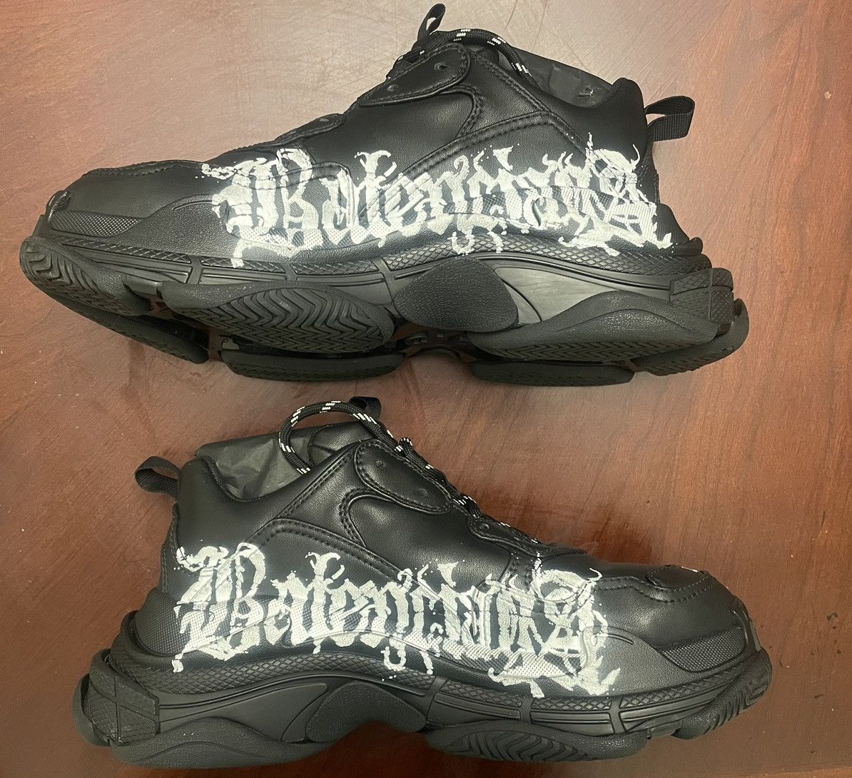 Balenciaga Balenciaga Tripe S Diy Metal Sneakers Size US 7 / EU 40 - 12 Thumbnail