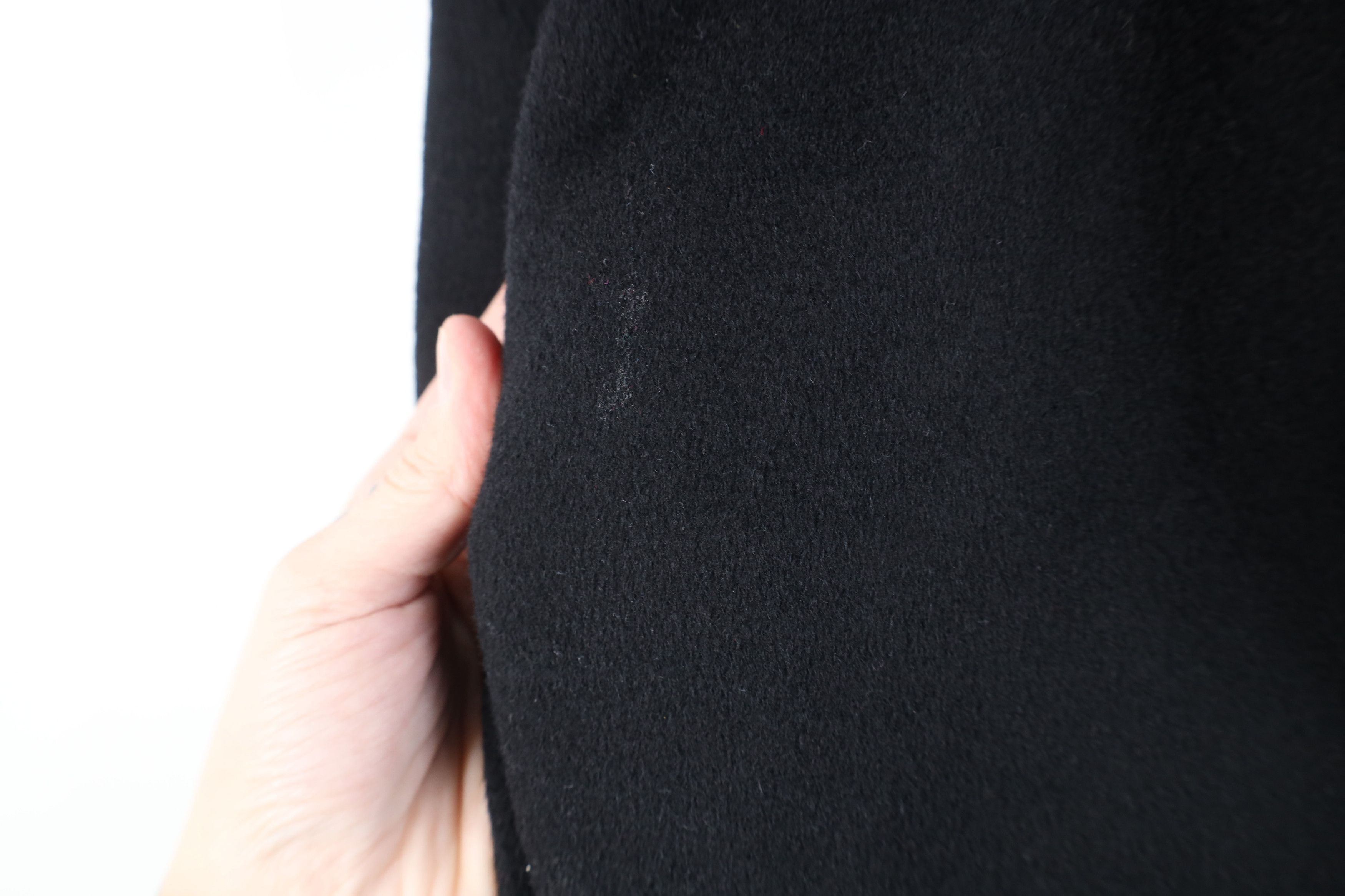 Vintage Vintage 90s Streetwear Trim Heavy Wool Overcoat Jacket USA Size XL / US 12-14 / IT 48-50 - 8 Thumbnail