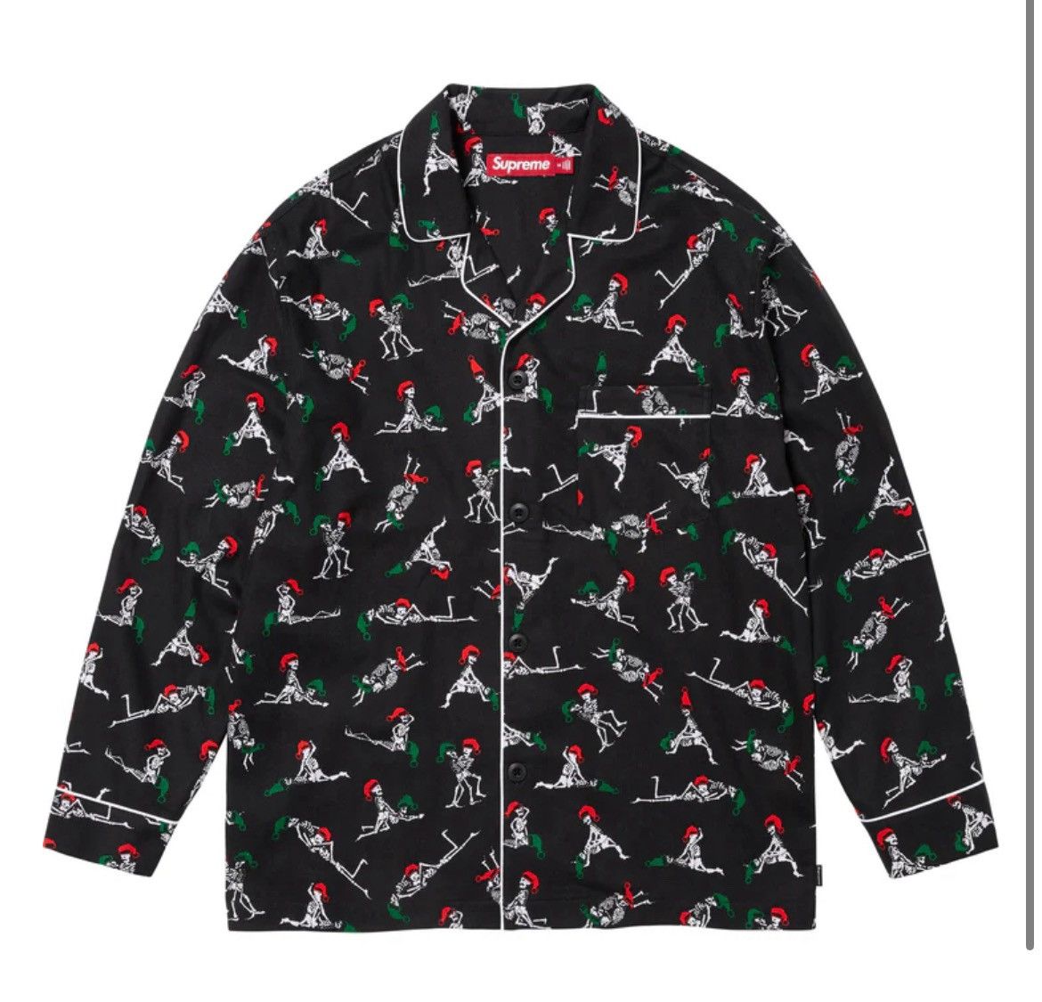 Supreme Supreme Holiday Pajama Set Black Size Large Size US L / EU 52-54 / 3 - 4 Thumbnail