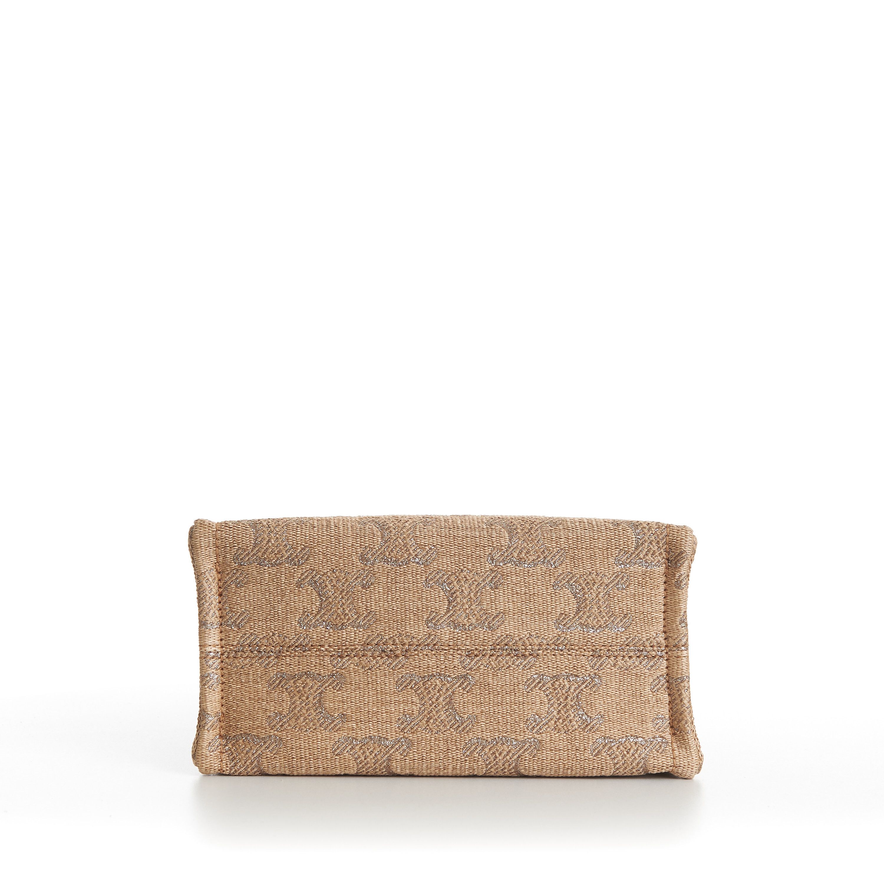 Celine Small Cabas Thais In Raffia Effect Textile Size ONE SIZE - 12 Thumbnail