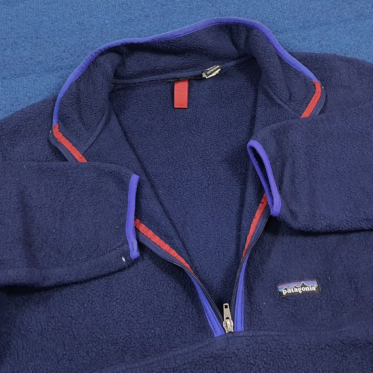 Patagonia Vintage Patagonia Outerwear Half Zipper Sweatshirt C296N7 Size US L / EU 52-54 / 3 - 5 Thumbnail