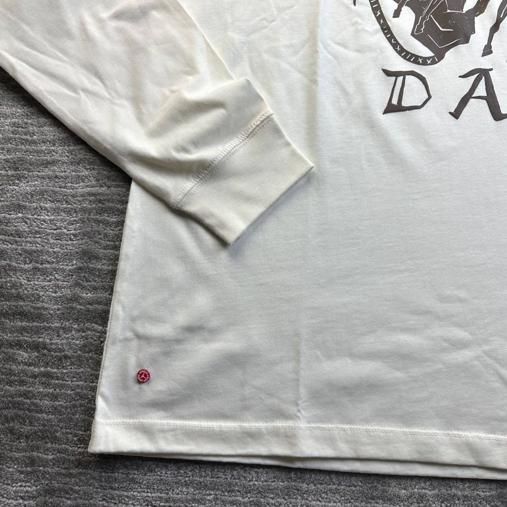 Jordan Brand NEW Jordan Shirt Mens Large Umar Rashid Sail Flight Artist Series Size US L / EU 52-54 / 3 - 4 Thumbnail