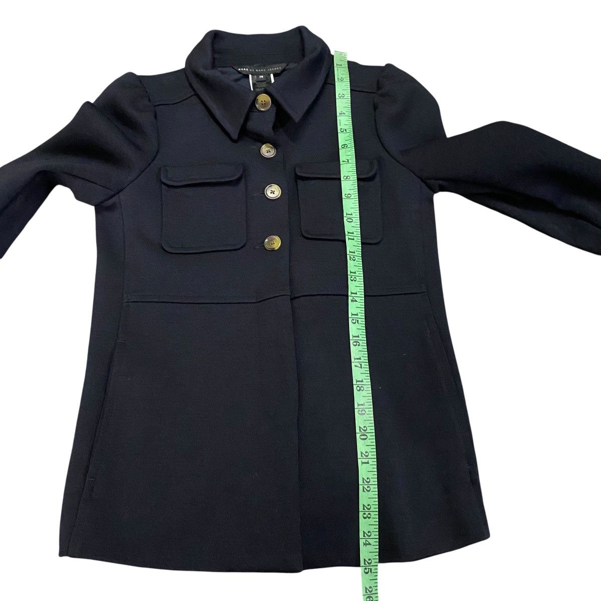 Marc by Marc Jacobs Marc By Marc Jacobs Button Jacket XS Size NavyBlue Colour Size XS / US 0-2 / IT 36-38 - 11 Thumbnail