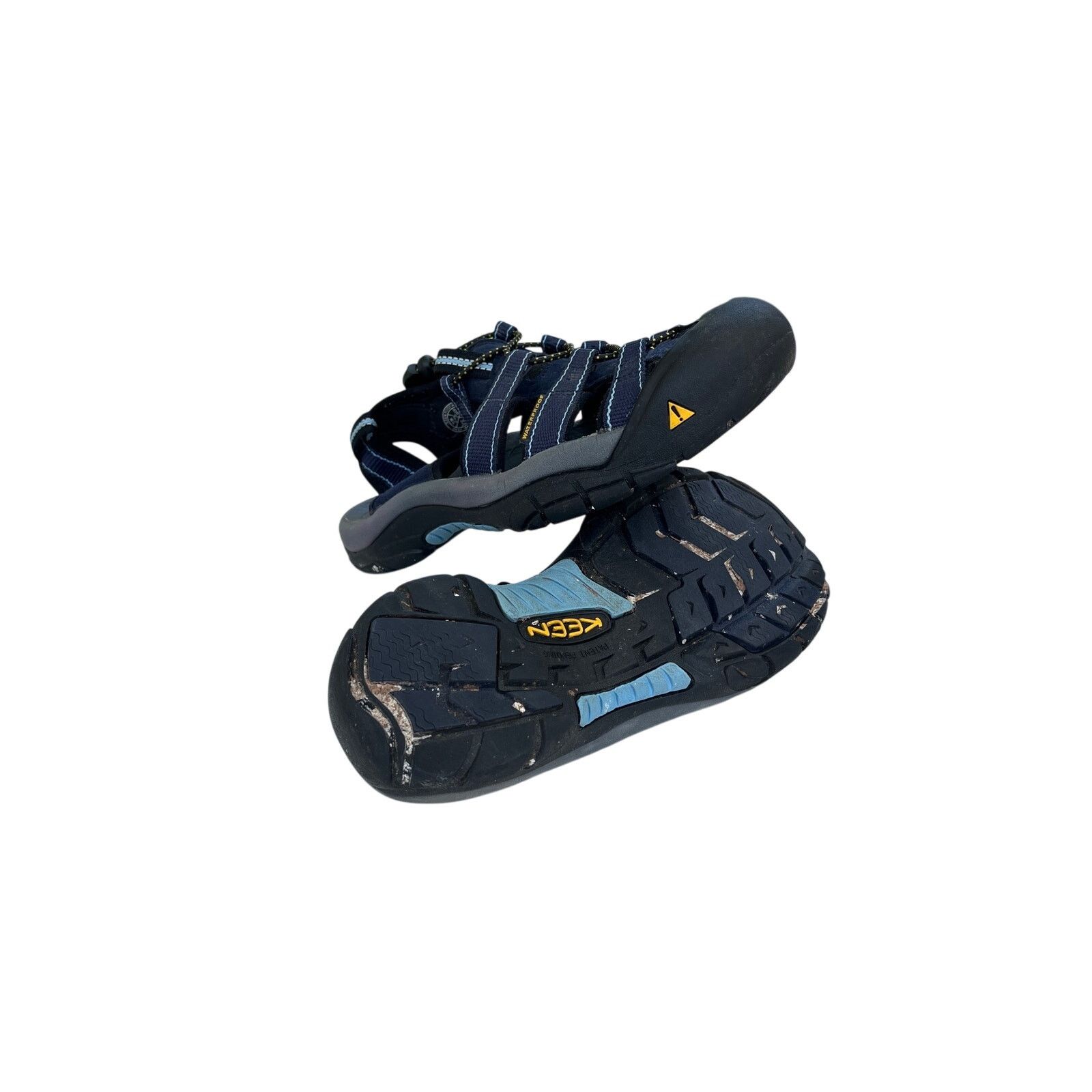 KEEN Keen Newport H2 Sandals Strappy Size 8 Navy Blue Yellow Size US 8 / IT 38 - 5 Thumbnail
