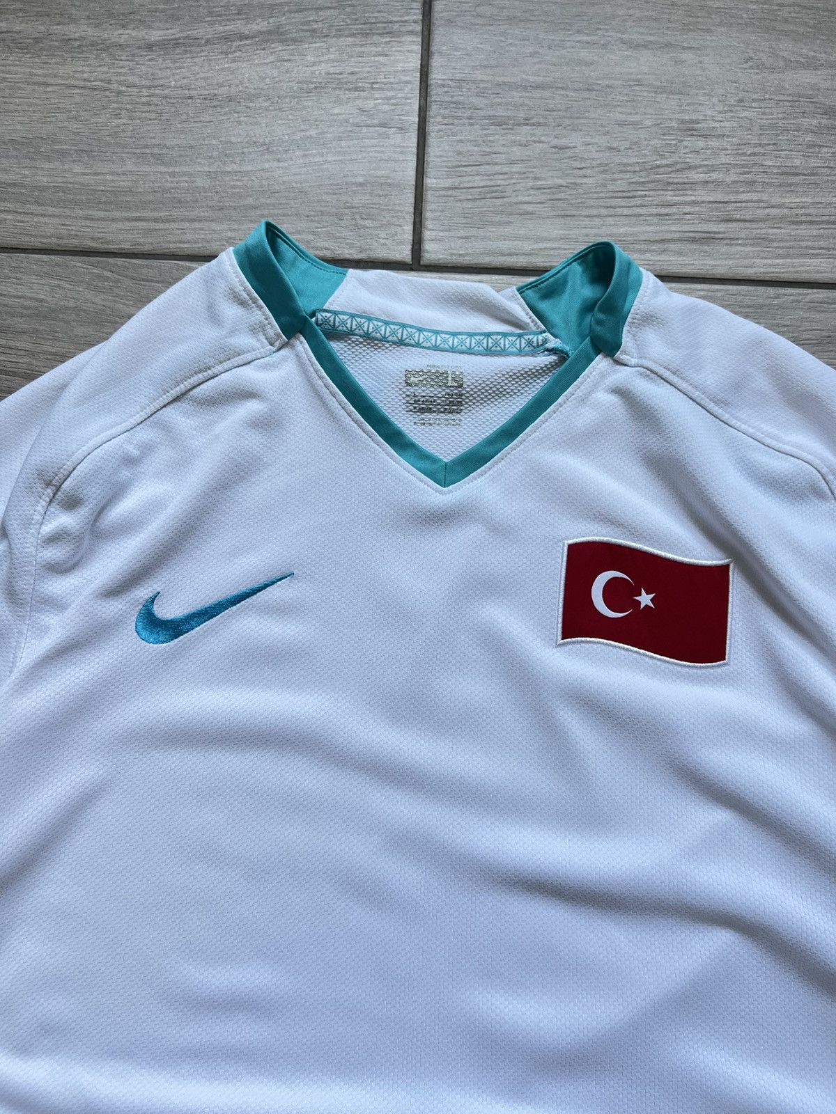 Nike NIKE T90 TURKEY FOOTBALL KIT SOCCER JERSEY EURO Size US L / EU 52-54 / 3 - 3 Thumbnail