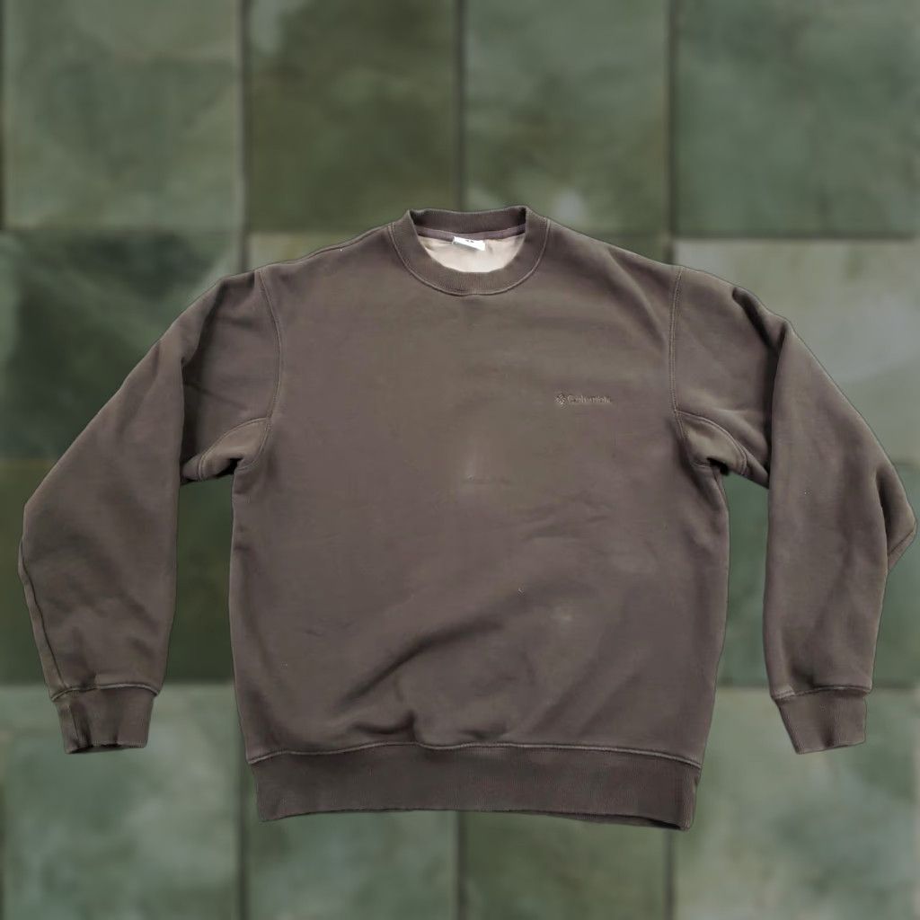 Vintage Columbia Sweatshirt Mens Small Brown Crewneck Fleece Pullover Outdoor Casual Size US S / EU 44-46 / 1 - 1 Thumbnail