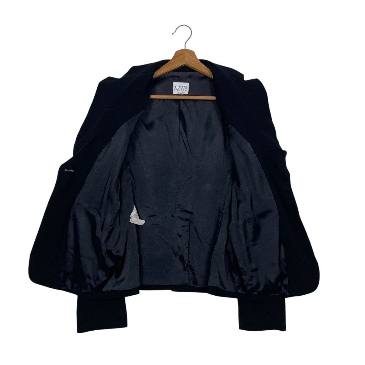 Armani Collezioni Armani Collezioni Women Wool Jacket Size XS / US 0-2 / IT 36-38 - 11 Thumbnail