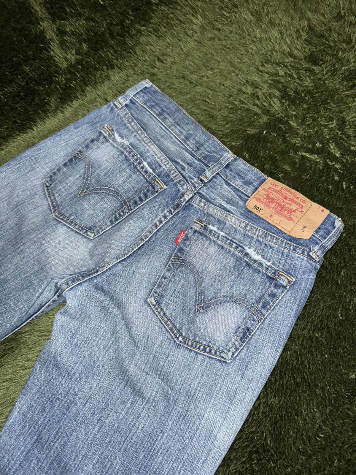 Levi's [W28/L31] Levi’s Japan 00s Original Vintage Washed Denim Size US 28 / EU 44 - 9 Thumbnail