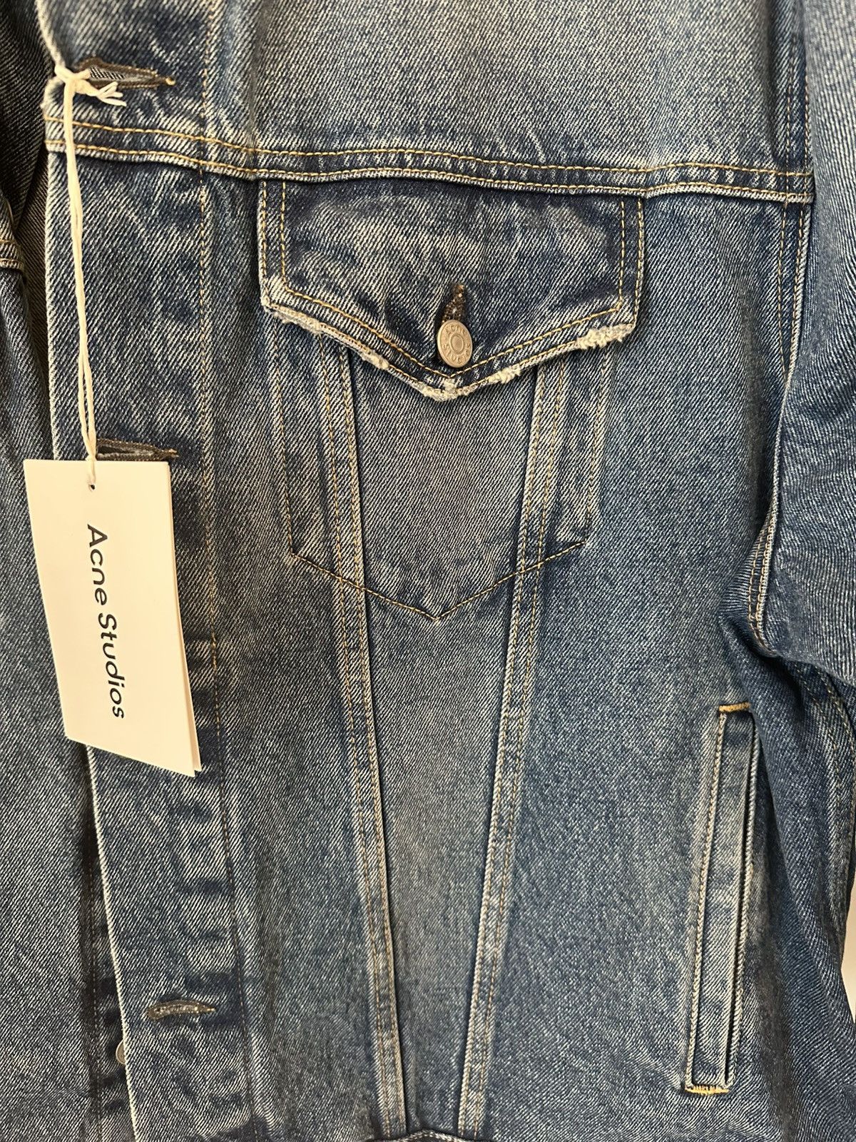 Acne Studios Acne Studios Denim Jean Jacket Size US M / EU 48-50 / 2 - 2 Thumbnail