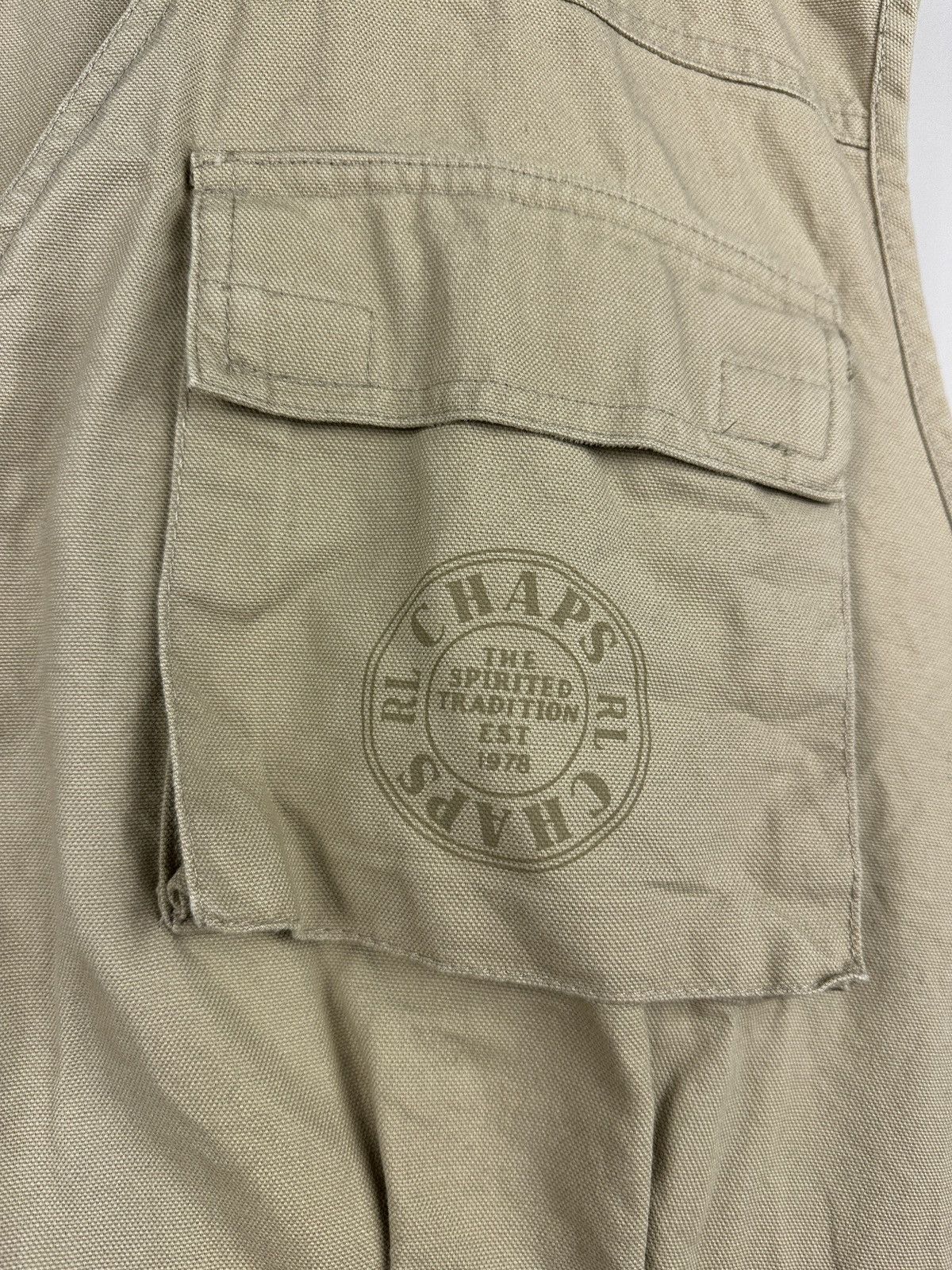 Chaps Ralph Lauren × Vintage Vintage Chaps Ralph Lauren Field Utility Fishing Zip Vest Size US L / EU 52-54 / 3 - 4 Thumbnail