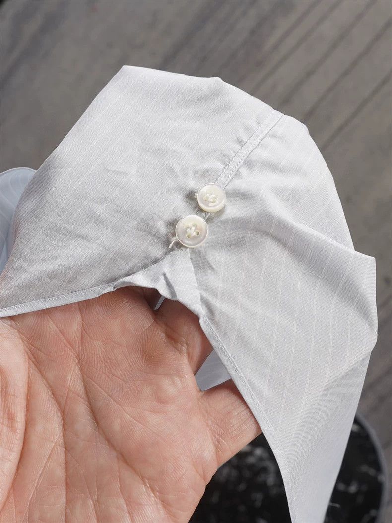 Loro Piana LORO PIANA size43 Ultra-high count cotton shirt Size US XS / EU 42 / 0 - 7 Thumbnail