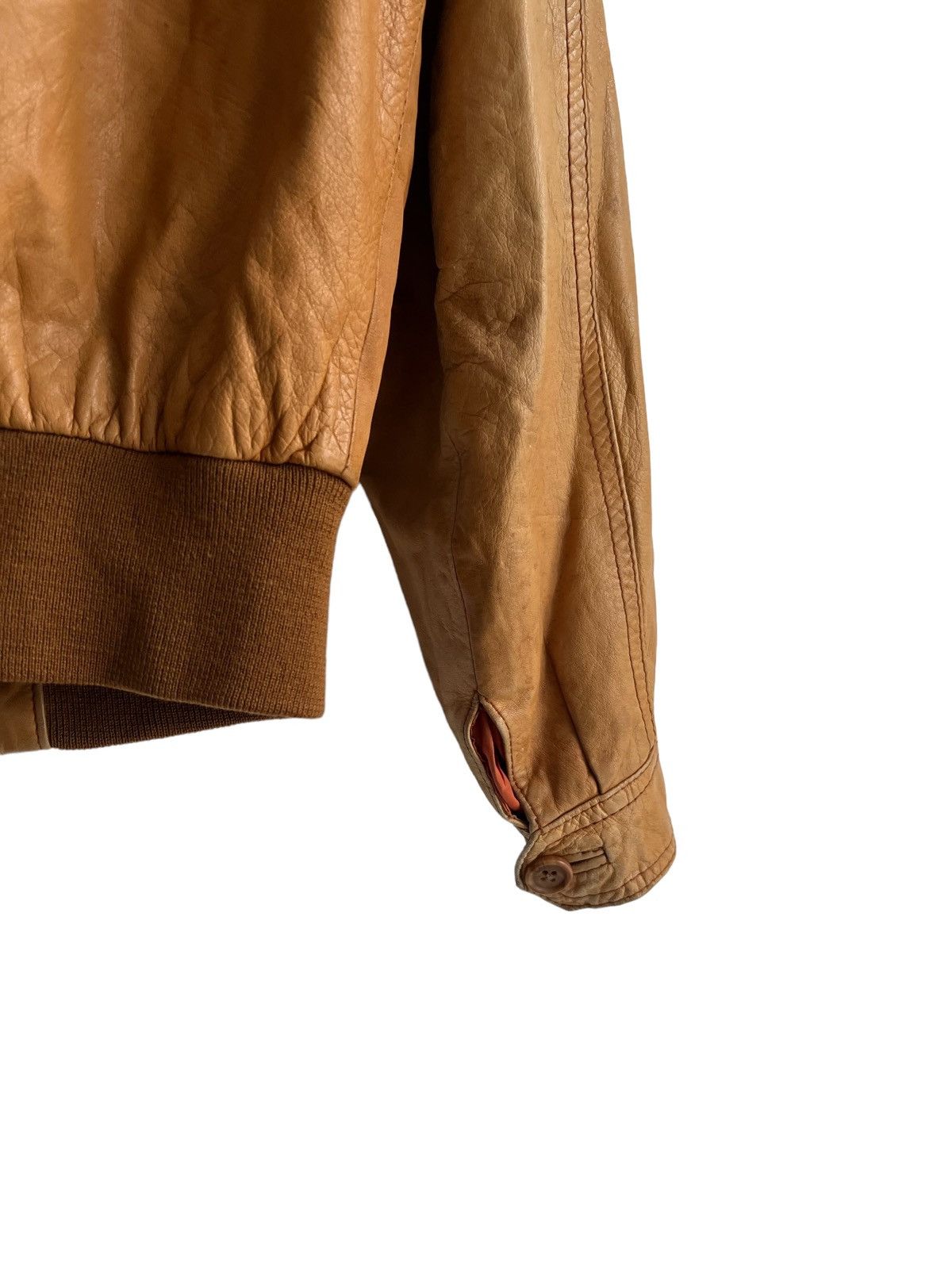 Aero Leathers 50/60s Wilson Leather Broken Horsehide Biker Leather Jacket Size US S / EU 44-46 / 1 - 8 Thumbnail