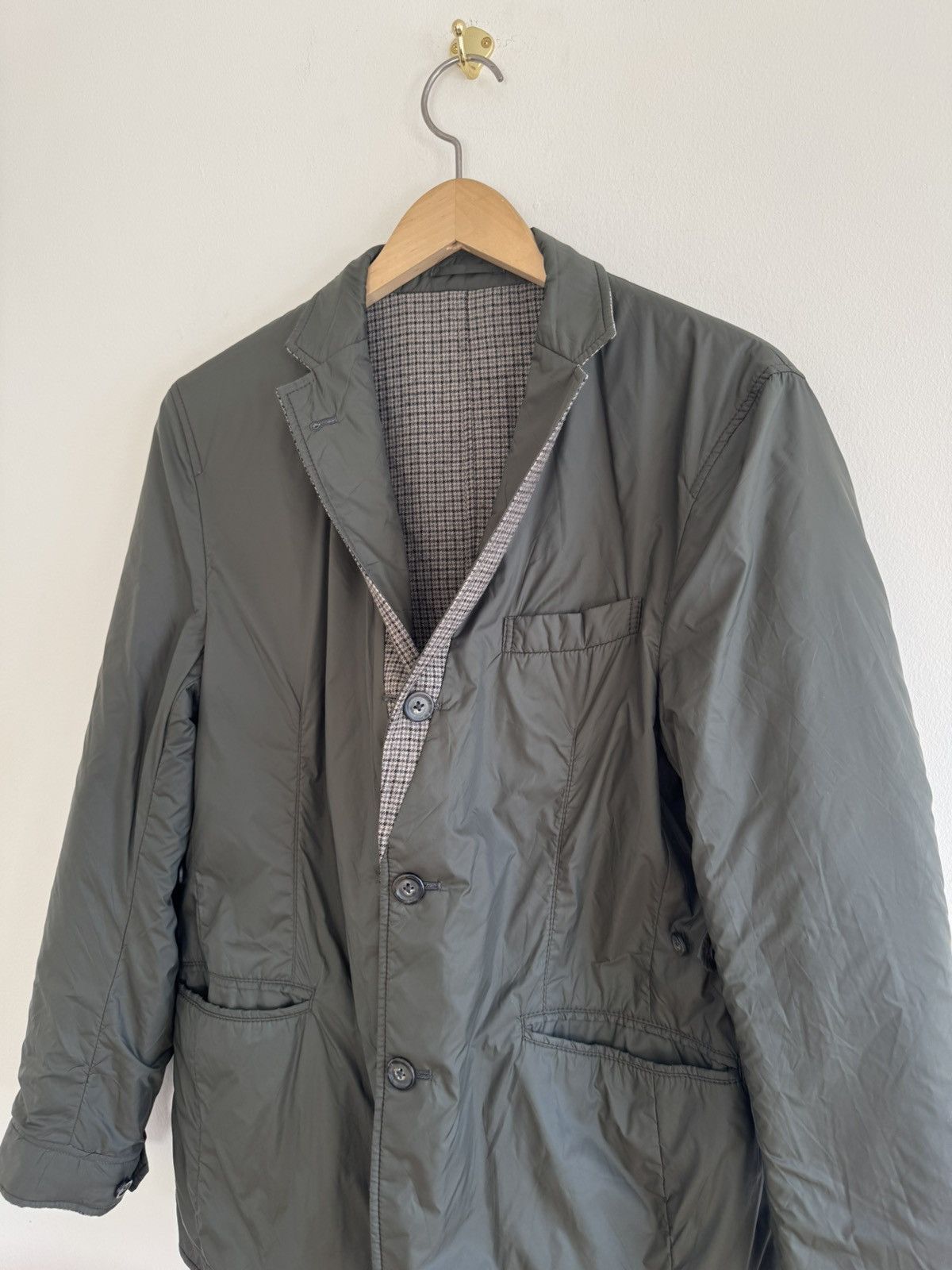 Lardini RVR Lardini Reversible Wool / Polyester Jacket Size 48 Italy Size US M / EU 48-50 / 2 - 7 Thumbnail