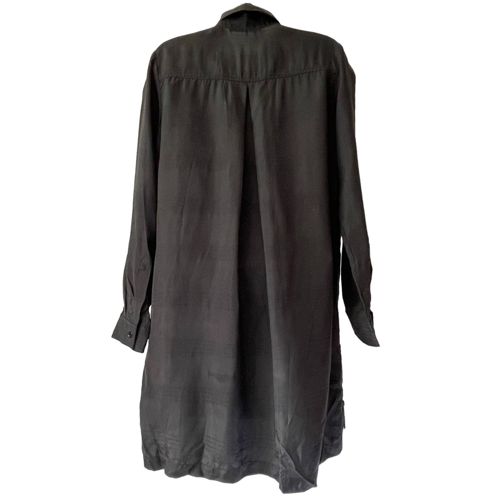 T by Alexander Wang T by Alexander Wang Cupro Shirt Dress Size XS WORN ONCE Size XS / US 0-2 / IT 36-38 - 3 Thumbnail