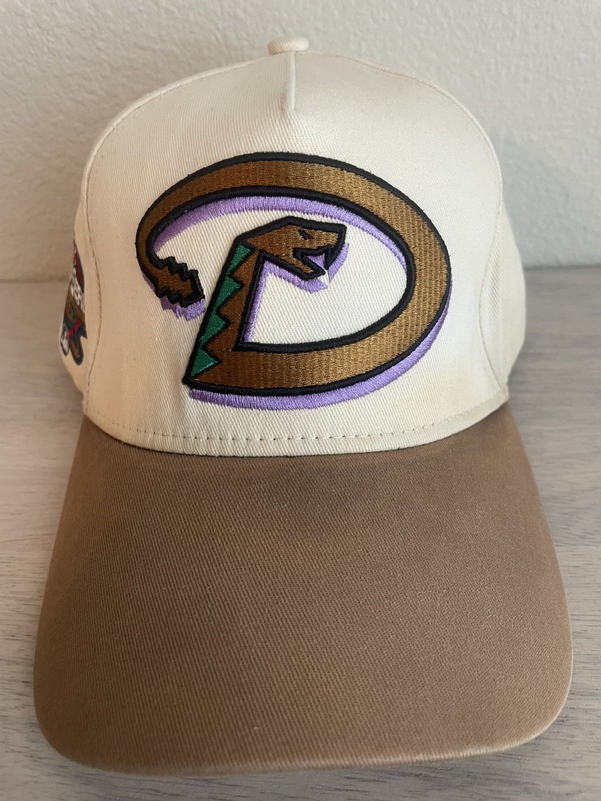 MLB Tan/brown diamond backs snapback Size ONE SIZE - 2 Thumbnail