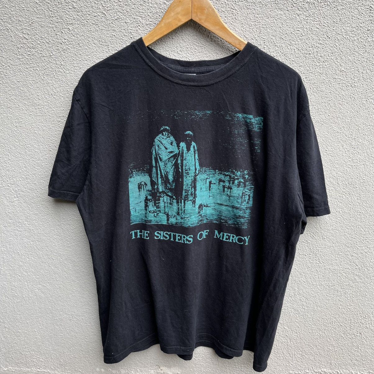 Band Tees Vintage THE SISTERS OF MERCY band tee post punk new wave Size US XL / EU 56 / 4 - 2 Thumbnail