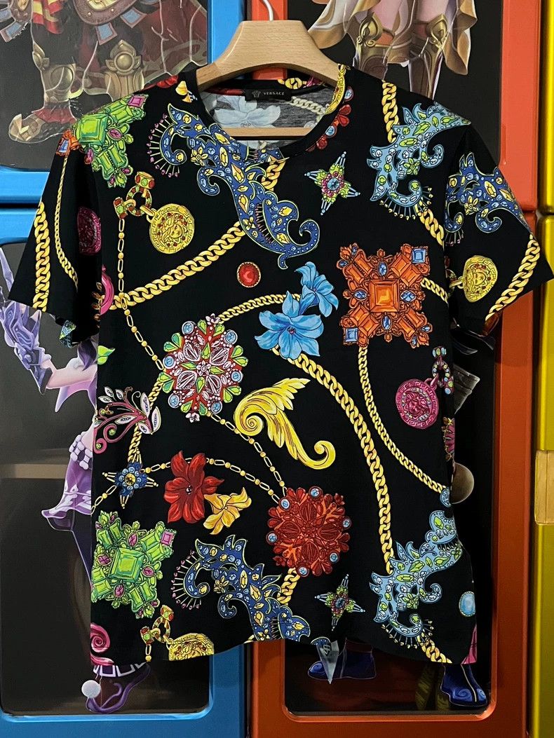 Versace Versace Printed T-shirts Size US M / EU 48-50 / 2 - 1 Thumbnail