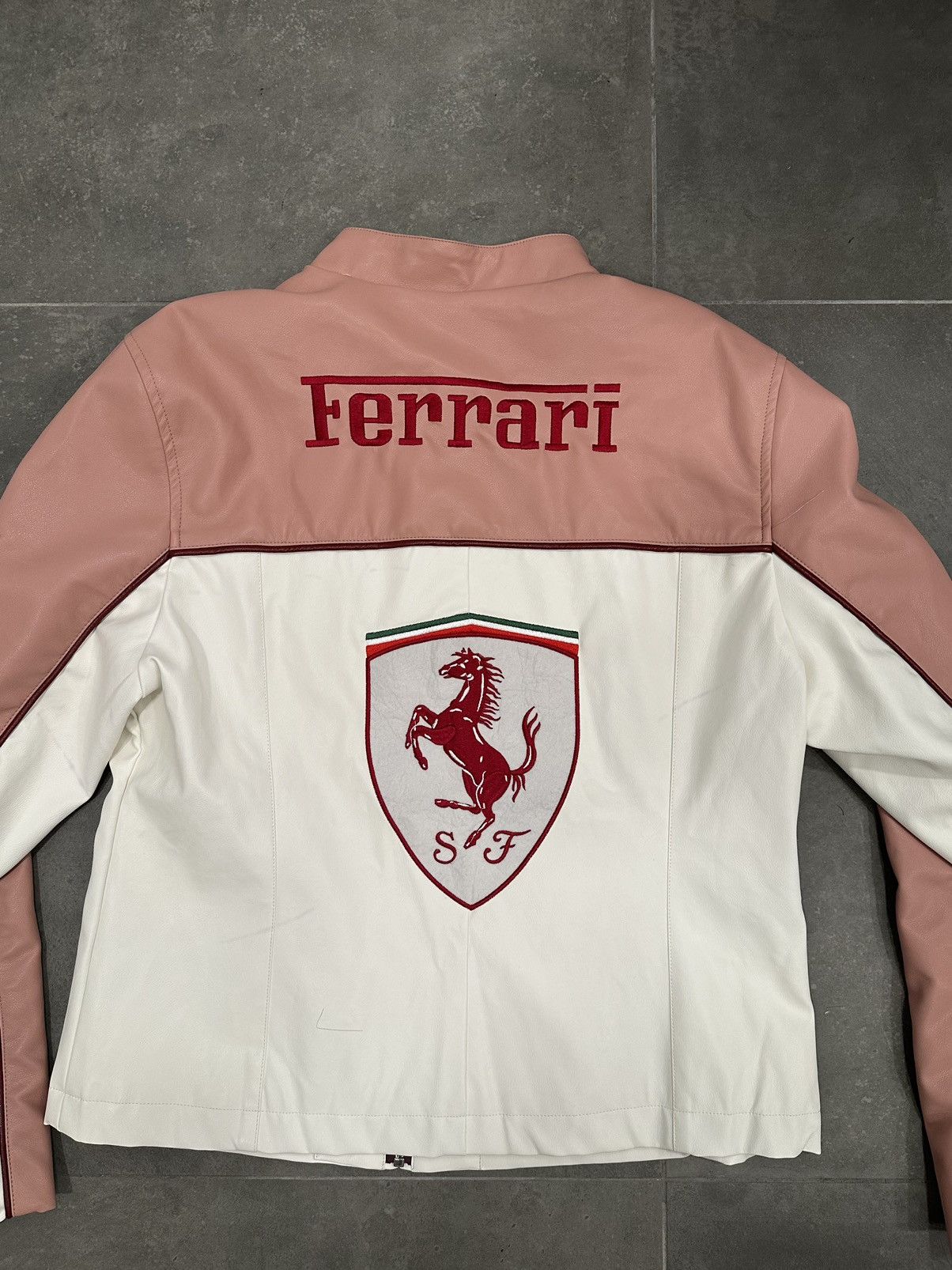 Ferrari Ferrari Leather Jacket Size XXL / US 16-18 / IT 52-54 - 3 Thumbnail