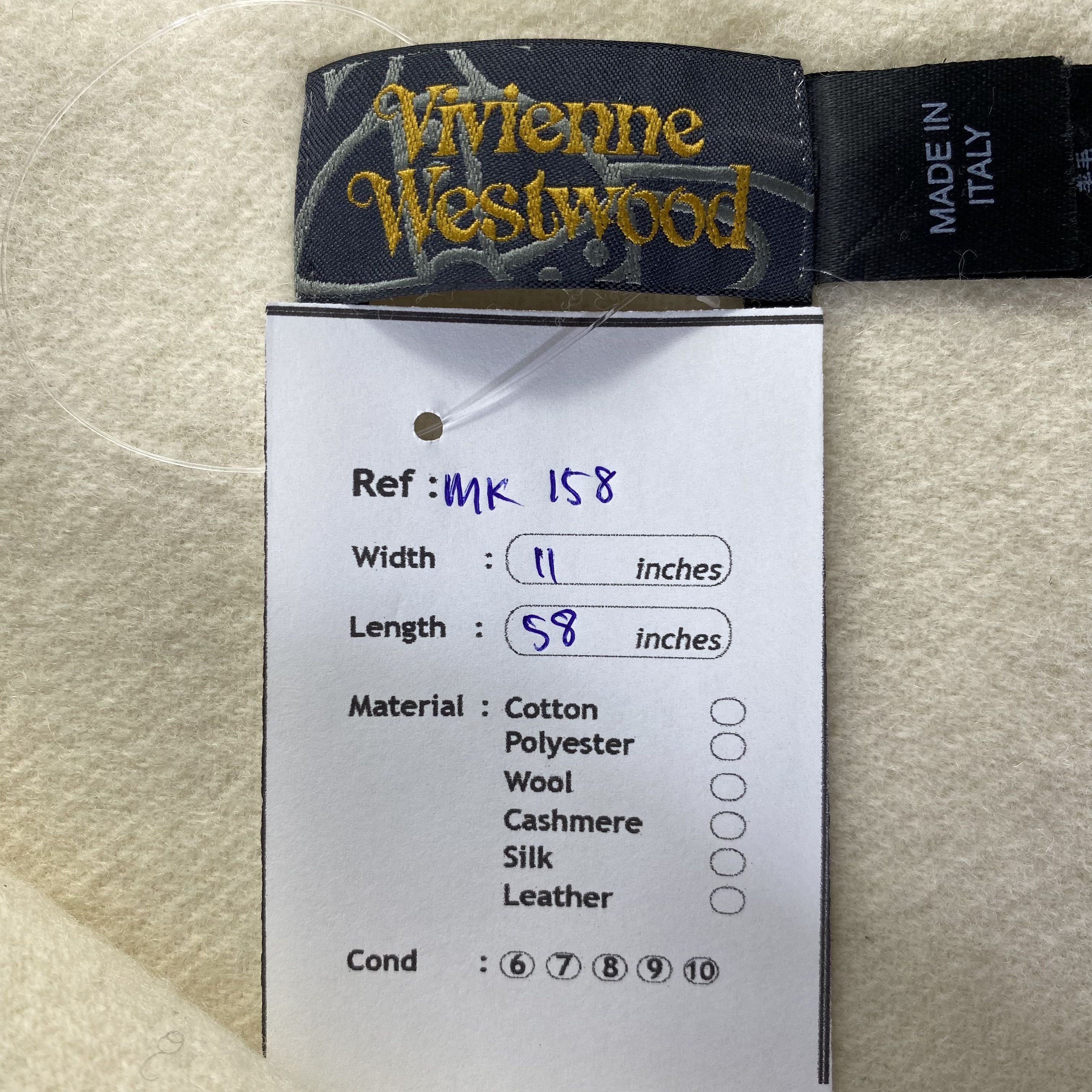 Seditionaries × Vivienne Westwood Vivienne Westwood Scarf Neck Wrap Wool Muffler Size ONE SIZE - 11 Thumbnail