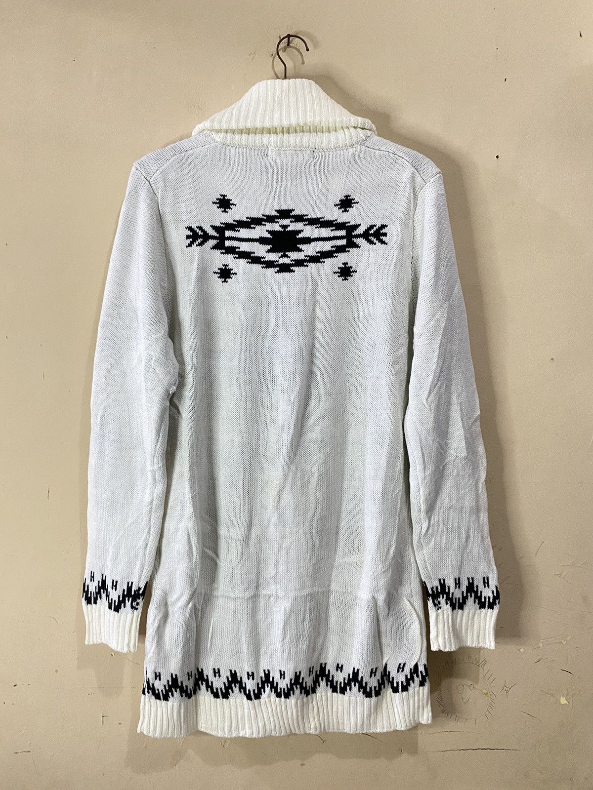 Issey Miyake Tete Homme Issey Miyake Wool Navajo Cardigan Size US M / EU 48-50 / 2 - 10 Thumbnail