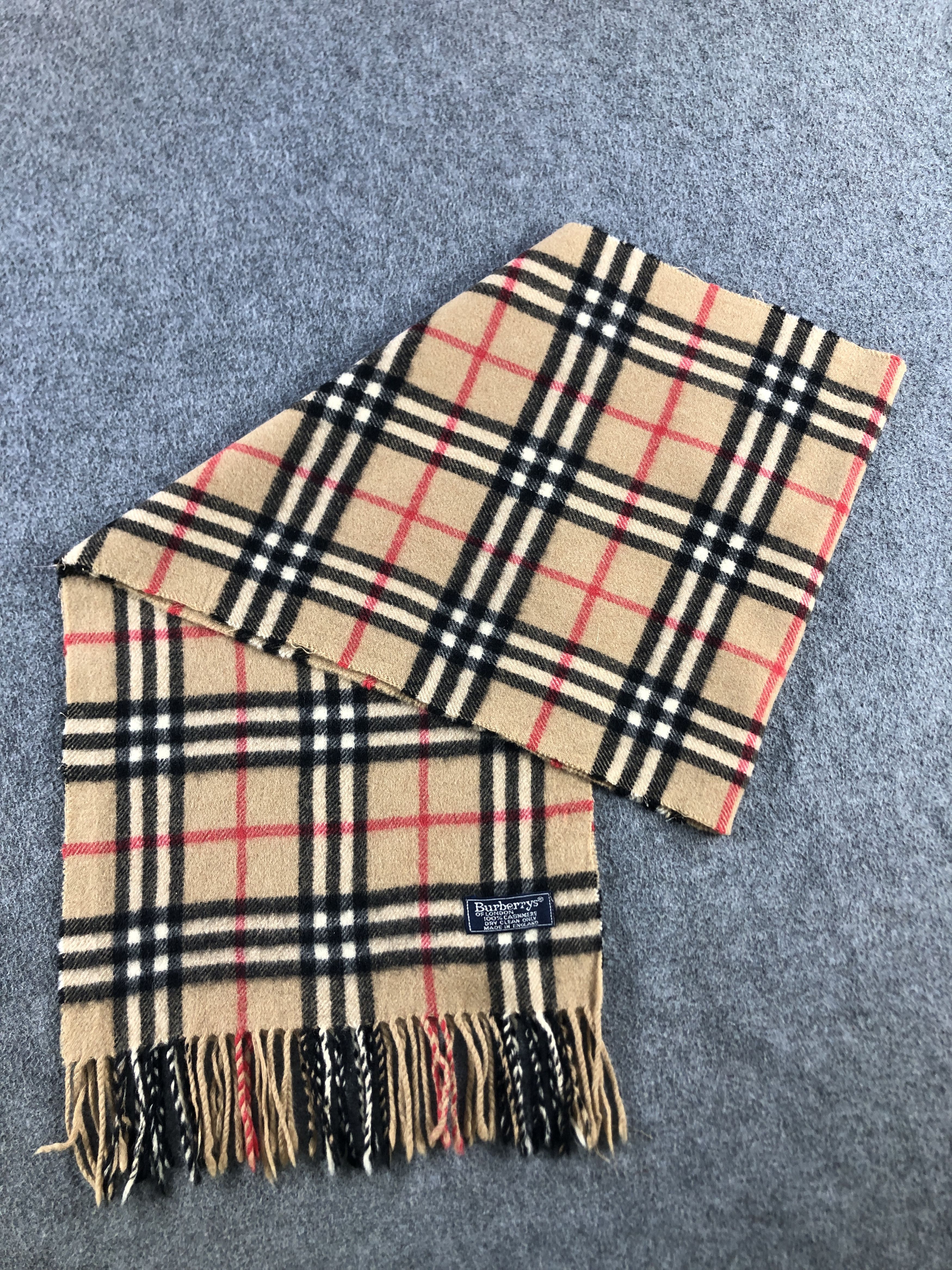 Burberry Burberry Cashmere Scarf / Muffler / Neckwear P788 Size ONE SIZE - 5 Thumbnail