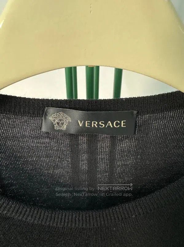 Versace Versace Black Medusa Long Sleeve Pullover . Size US L / EU 52-54 / 3 - 3 Thumbnail